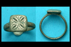 Ring, Medieval, Ladies, Flower, ca. 15th-16th Cent Sold!